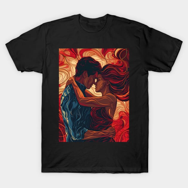 Discover True Romance: Art, Creativity and Connections for Valentine's Day and Lovers' Day T-Shirt by insaneLEDP